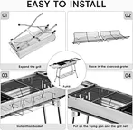 Outdoor Foldable BBQ Grill